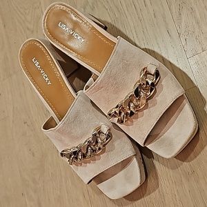 Lisa Vicky block heels